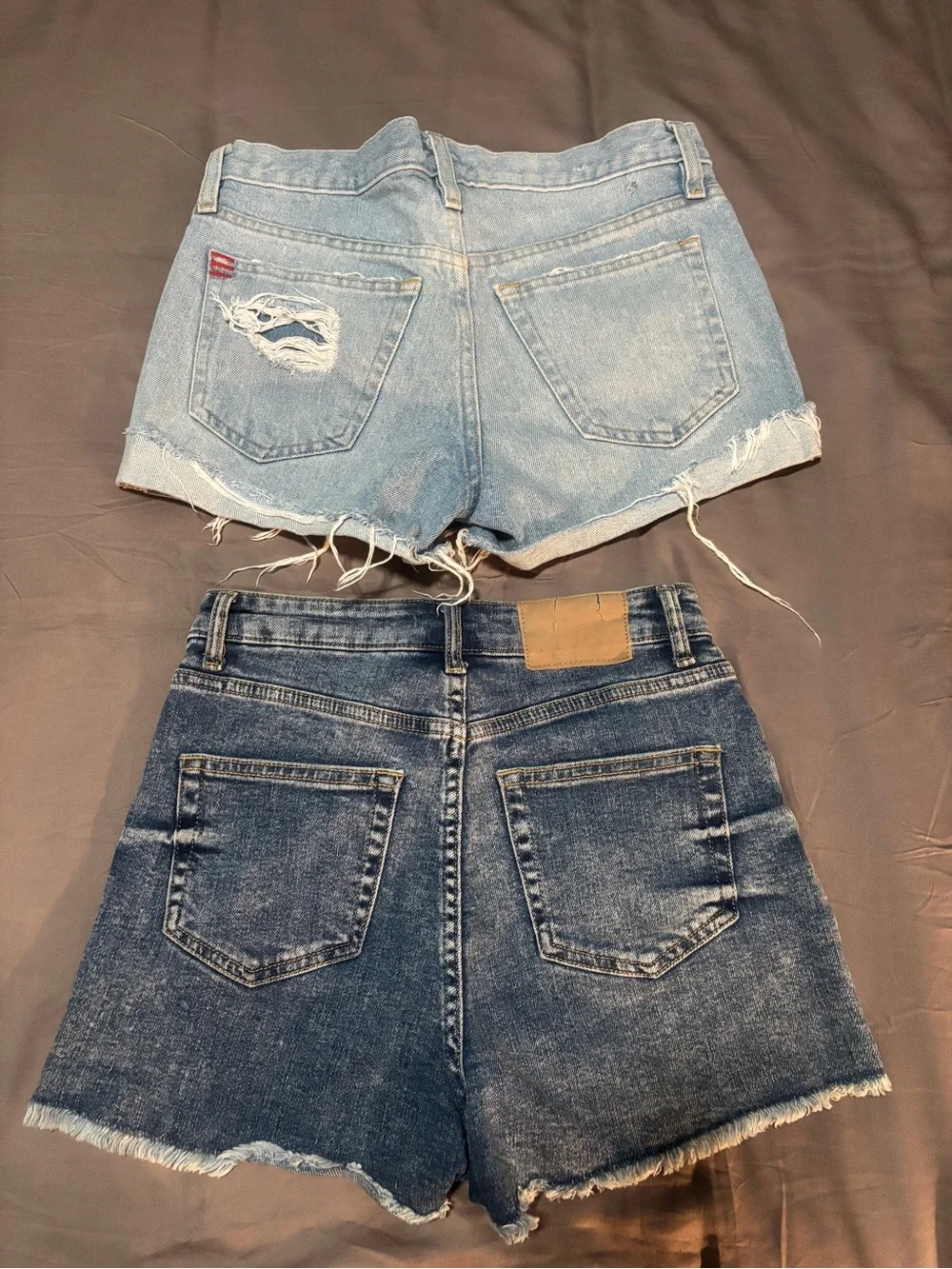 Distressed Denim Shorts H&M, BDG